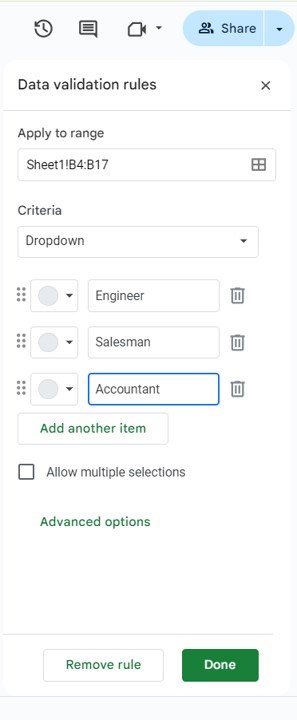 Speed Up Google Sheets Dropdowns 