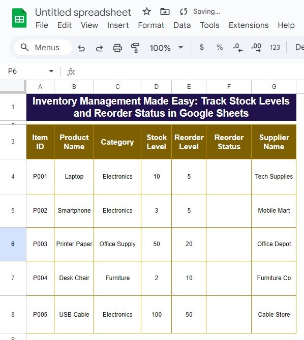 inventory management