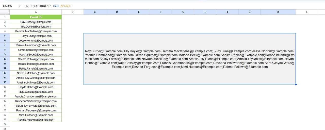 Google Sheets formulas