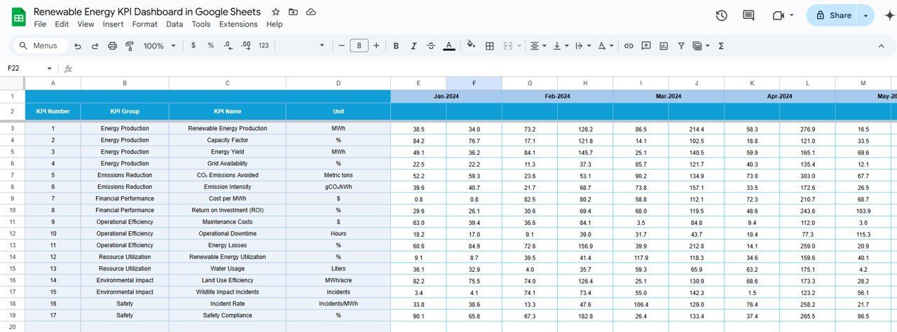 Target Sheet Tab