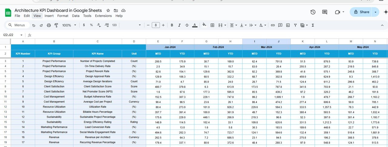 Target Sheet Tab
