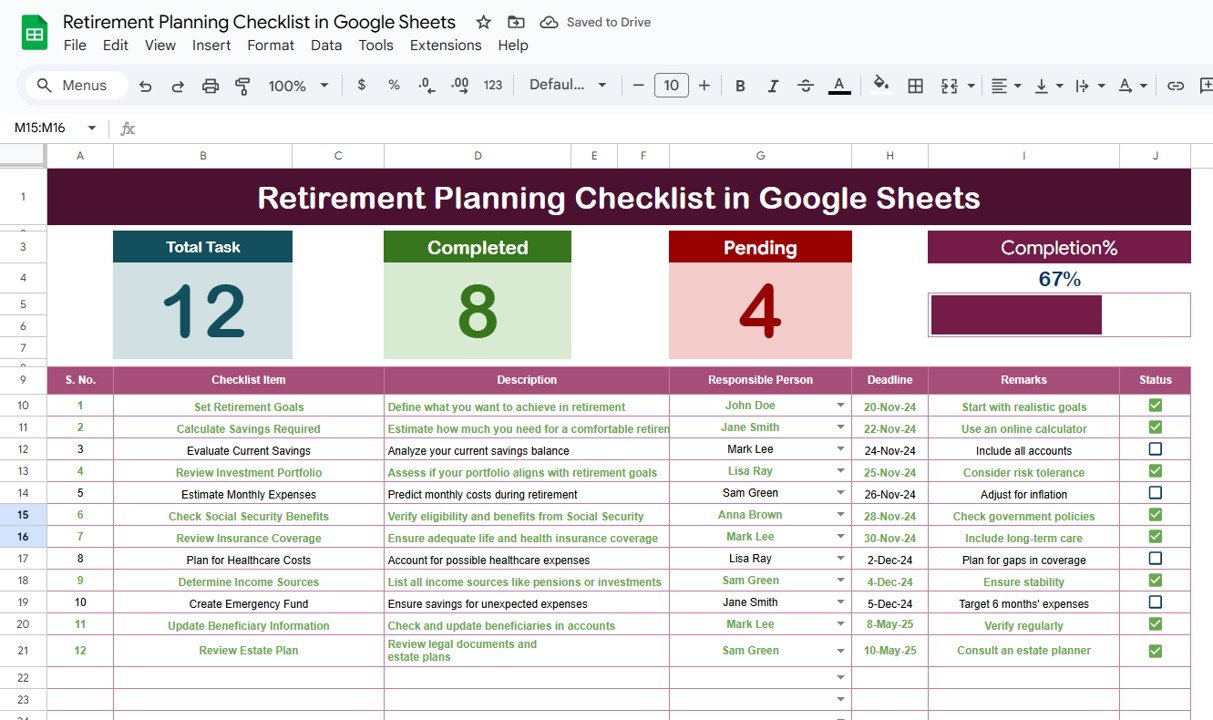 Retirement Planning