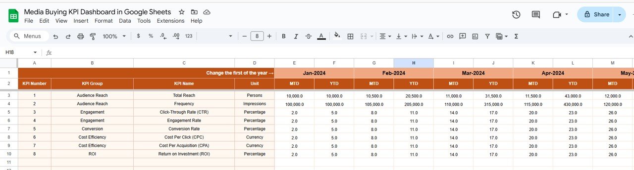 Actual Number Sheet Tab