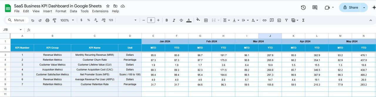 Target Sheet Tab