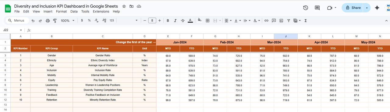 Actual Number Sheet Tab
