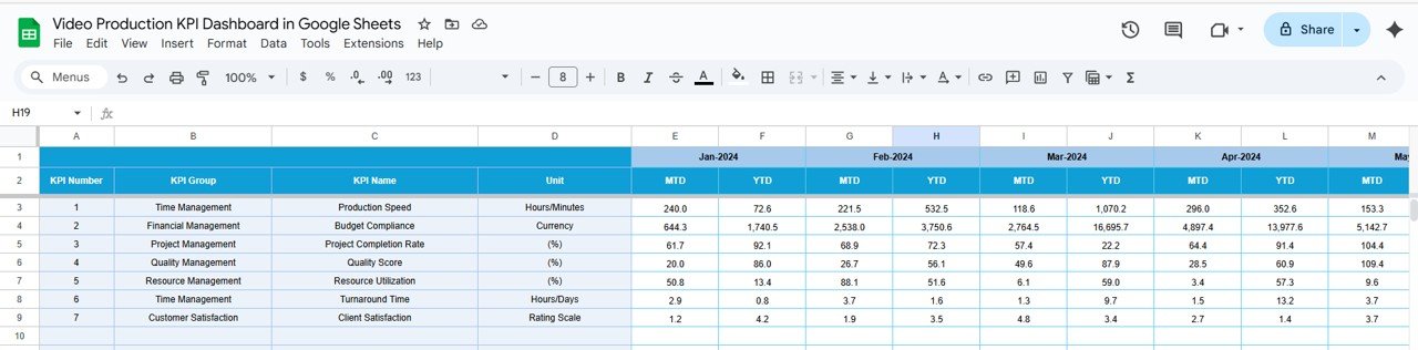 Target Sheet Tab