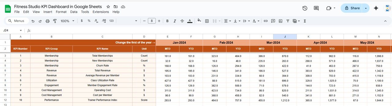 Actual Number Sheet Tab