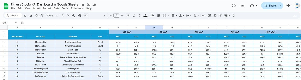 Target Sheet Tab