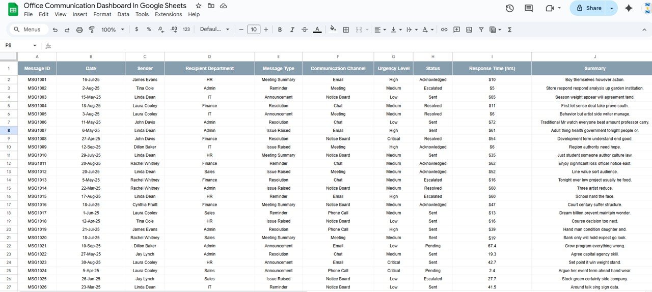 Data Sheet Tab