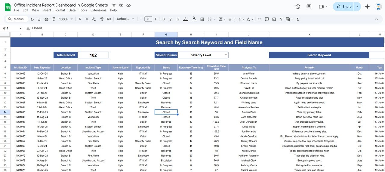 Data Sheet Tab