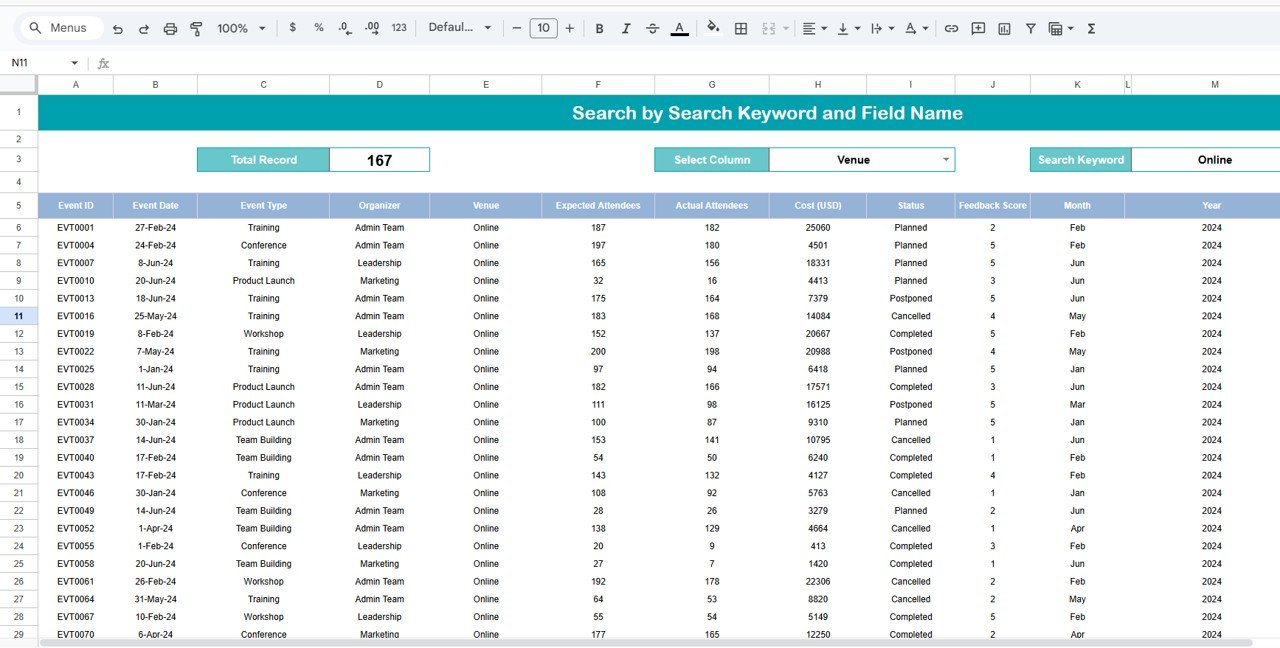Search Functionality