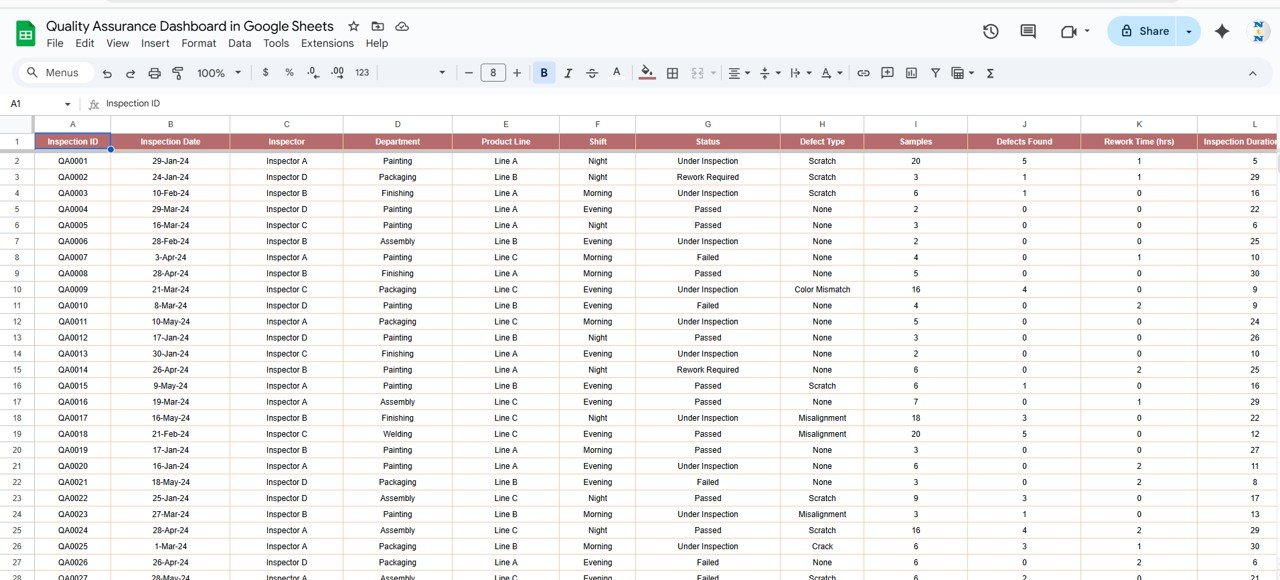Data Sheet Tab