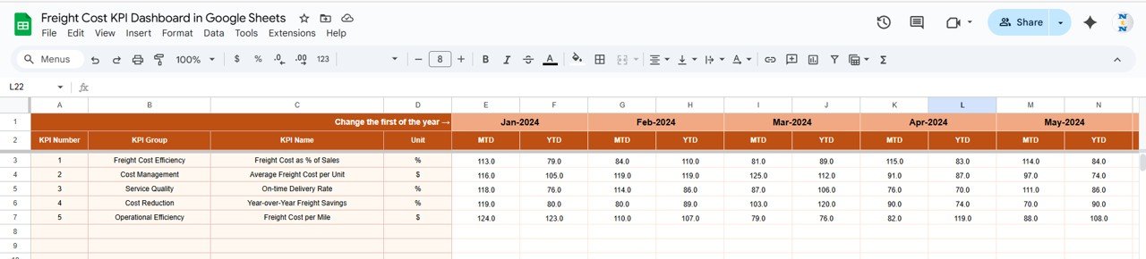 Actual Number Sheet Tab