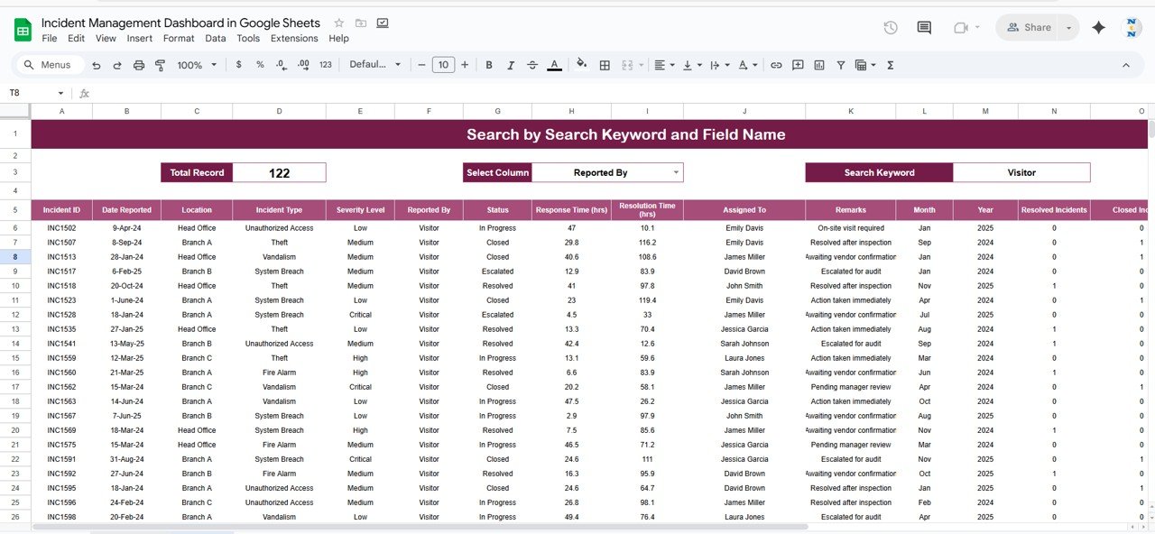 Search Functionality