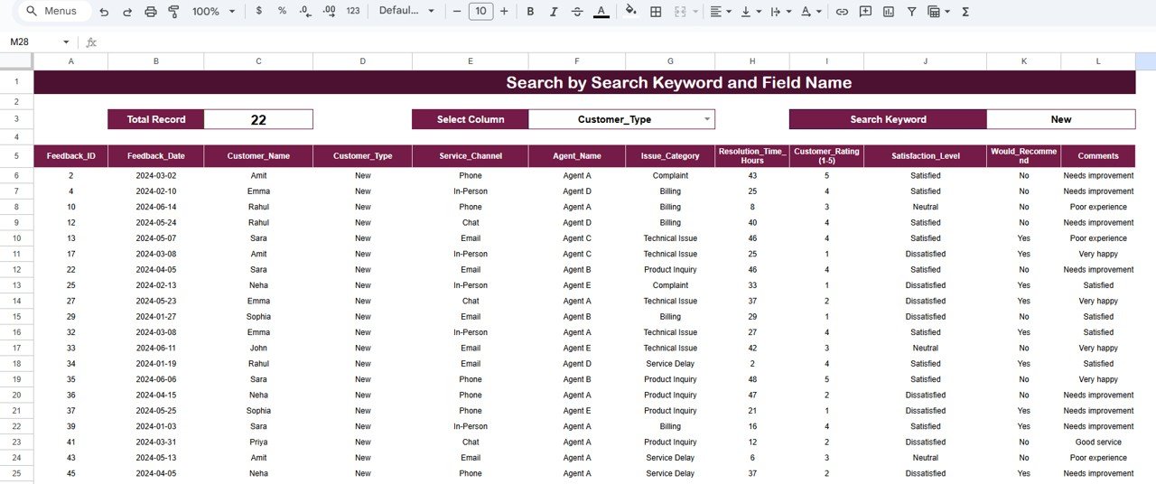Smart Search Functionality