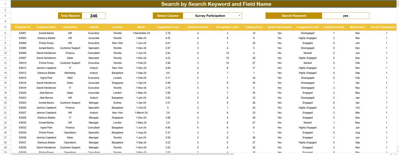Search Functionality