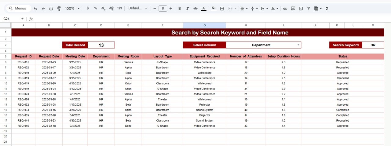 Search Functionality