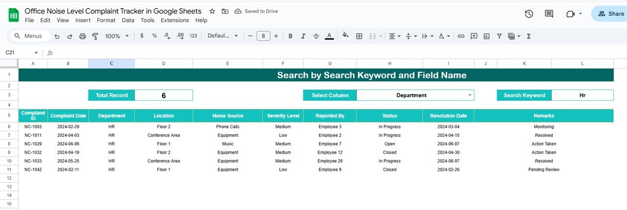 Search Functionality