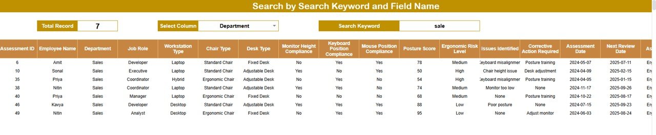 Search Functionality