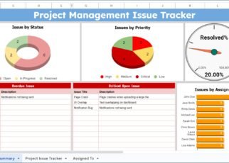 Project Management Issue Tracker