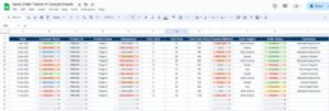 Sales Order Tracker In Google Sheets: A Complete Guide - Neotech Navigators