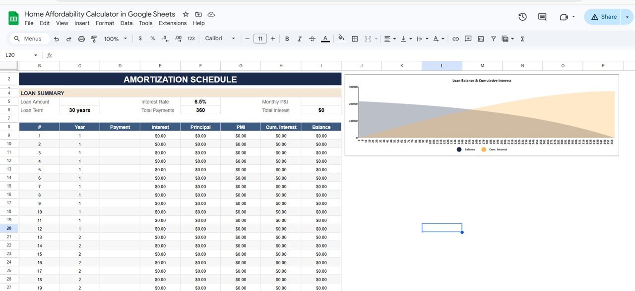 Amortization Schedule